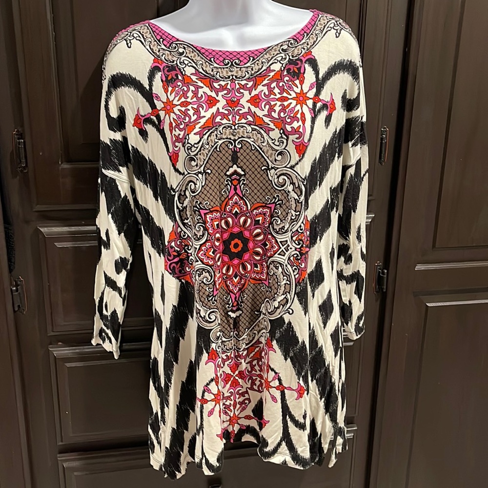 Multiples Tunic Top Size L